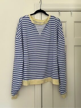 Free People Classic Striped Crew
